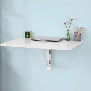 Hopfällbart bord - Skrivbord - Fällbart - Högblank - 80x60 cm