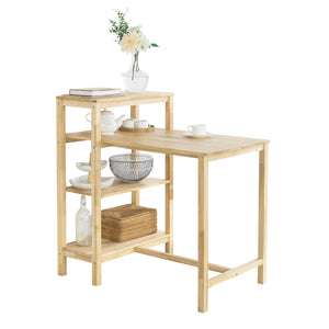 Eettafel - Keukentafel - Houten tafel - 97x102x67cm